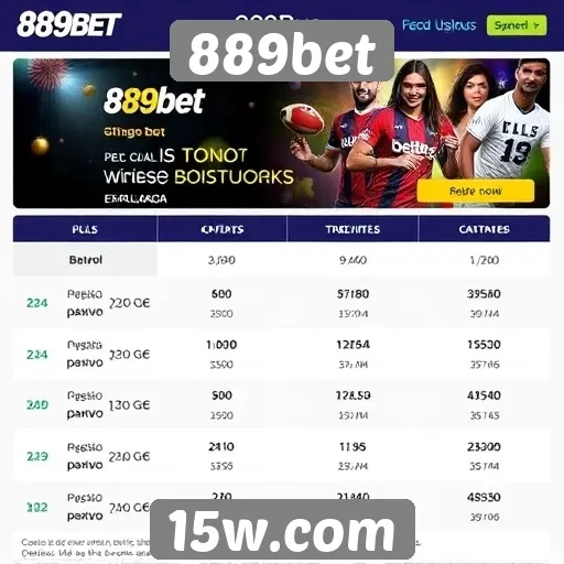 Comparação entre bônus oferecidos pelo 889bet